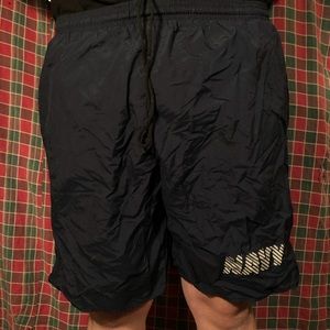 Large U.S. Navy PT shorts